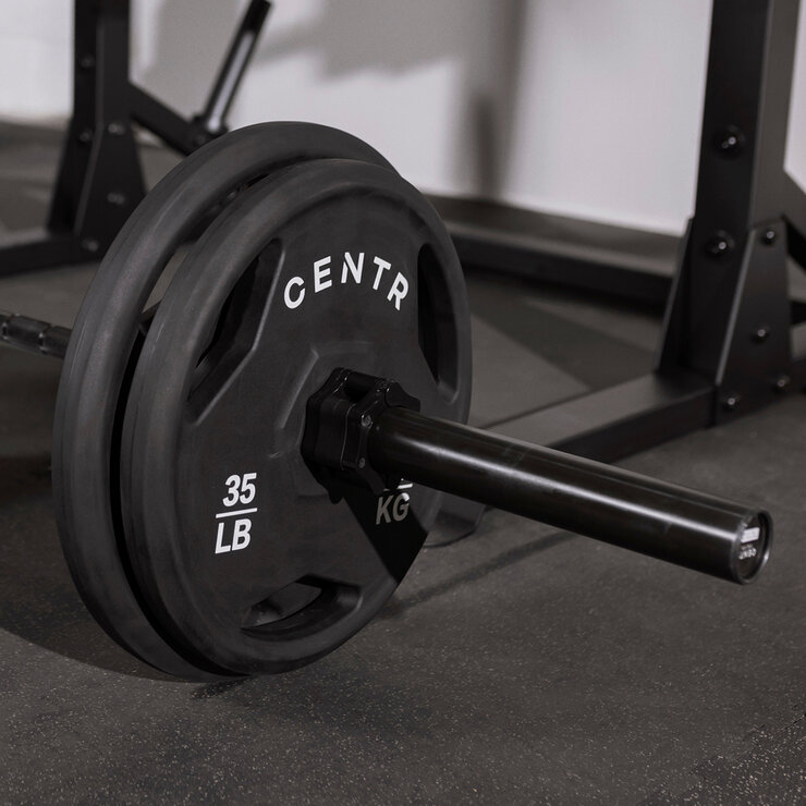 Centr Set de Barra Olímpica con Discos