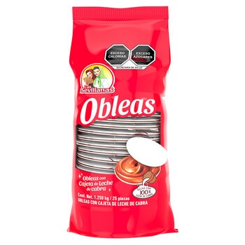 Las Sevillanas Obleas 25 pzas