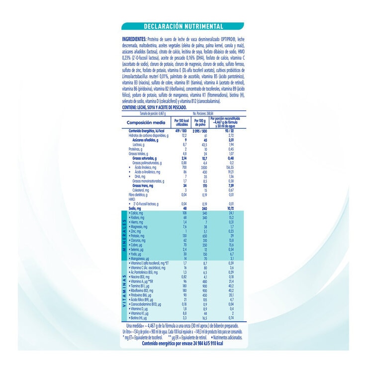 Nestle NAN Optipro 2 fórmula para bebé 2 Latas de 1.2 kg