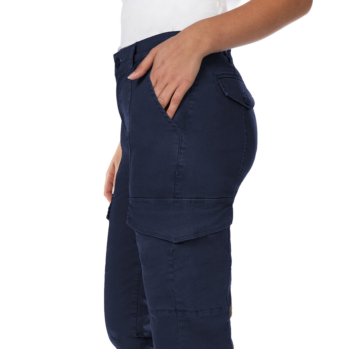 Well Worn Pantalones tipo Cargo para Dama Azul 10
