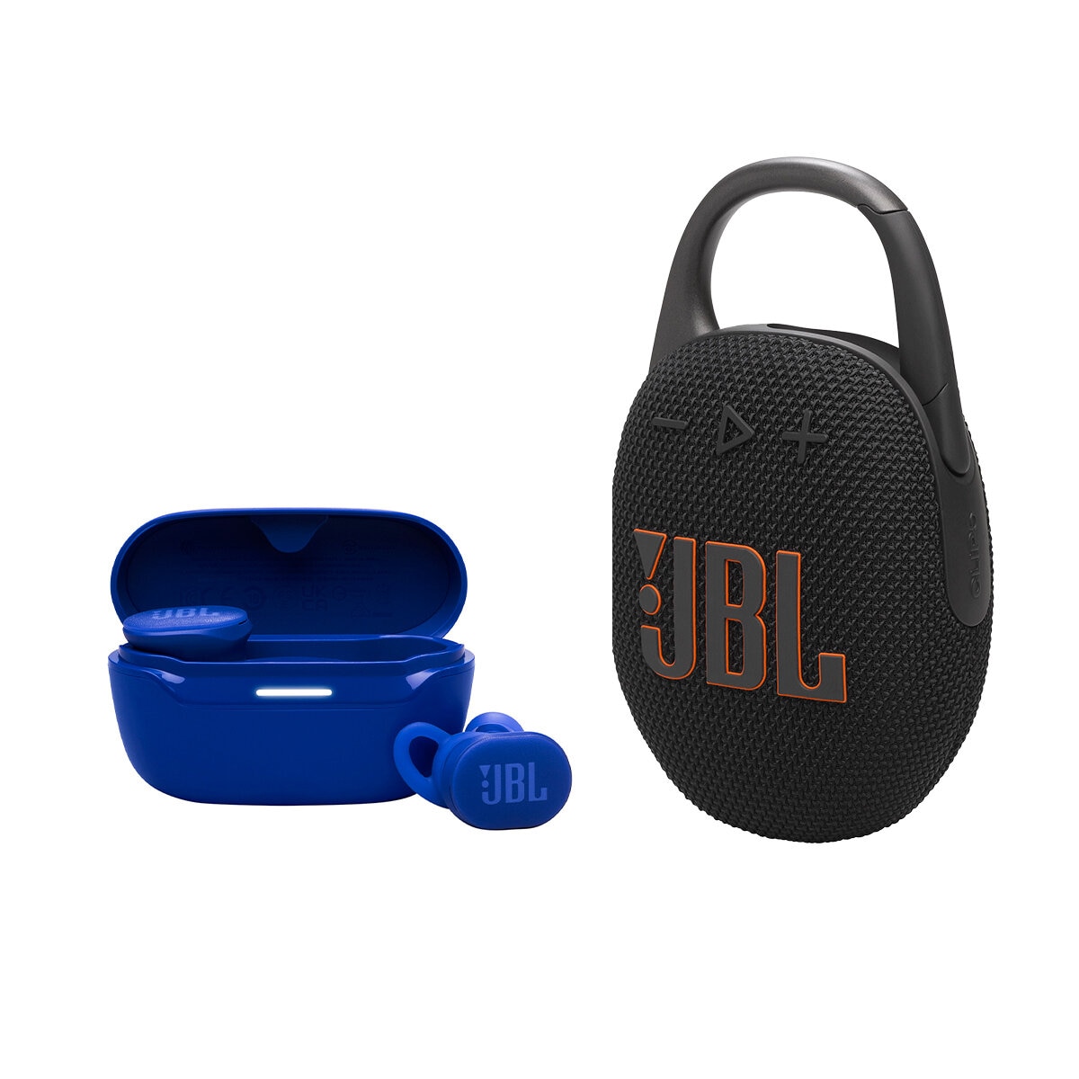 JBL Bundle Endurance Race 2 Audífonos Inalámbricos + Clip 5 Bocina Bluetooth