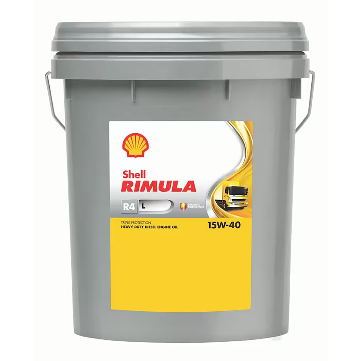 Shell Aceite para motor Rimula R4 15W40 Cubeta de 19L