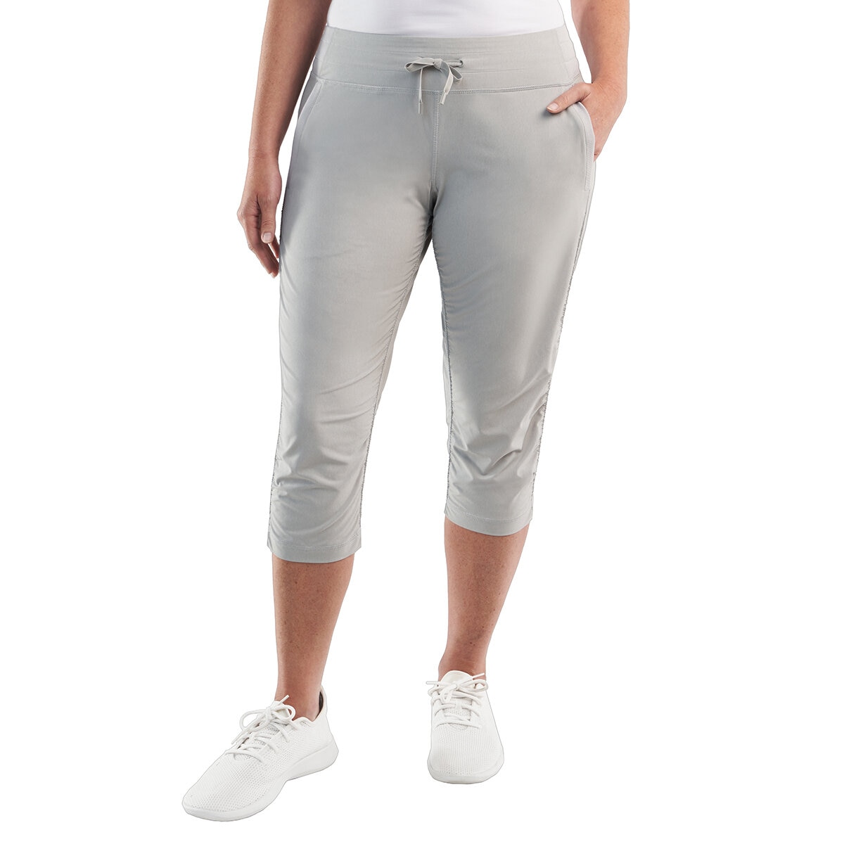 Kirkland Signature Pants Capri para Dama Gris Chica