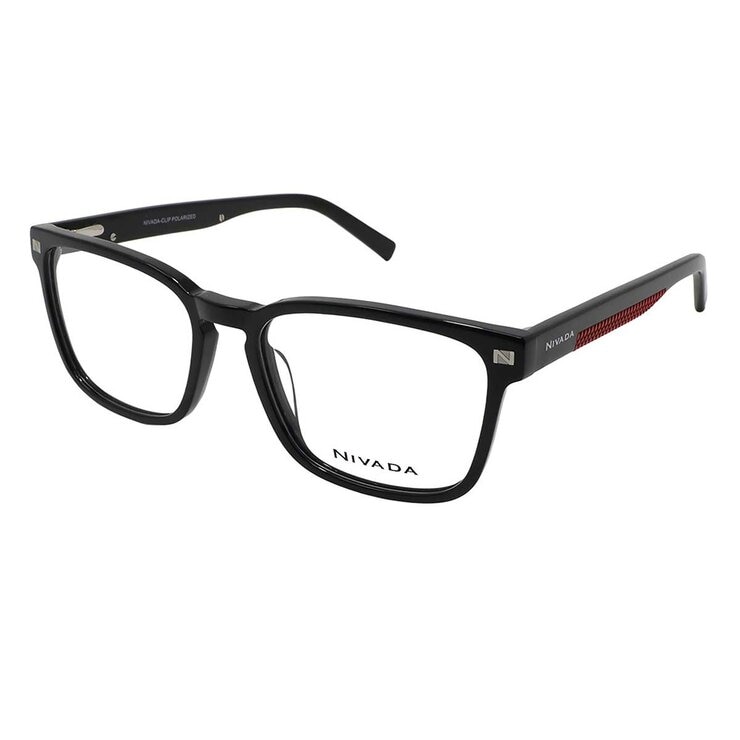 Nivada CNV.X452D.0BLK.57 Armazón Oftálmico + Clip Solar Polarizado
