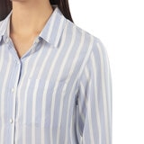 Jachs Girlfriend Blusa para Dama Azul Grande