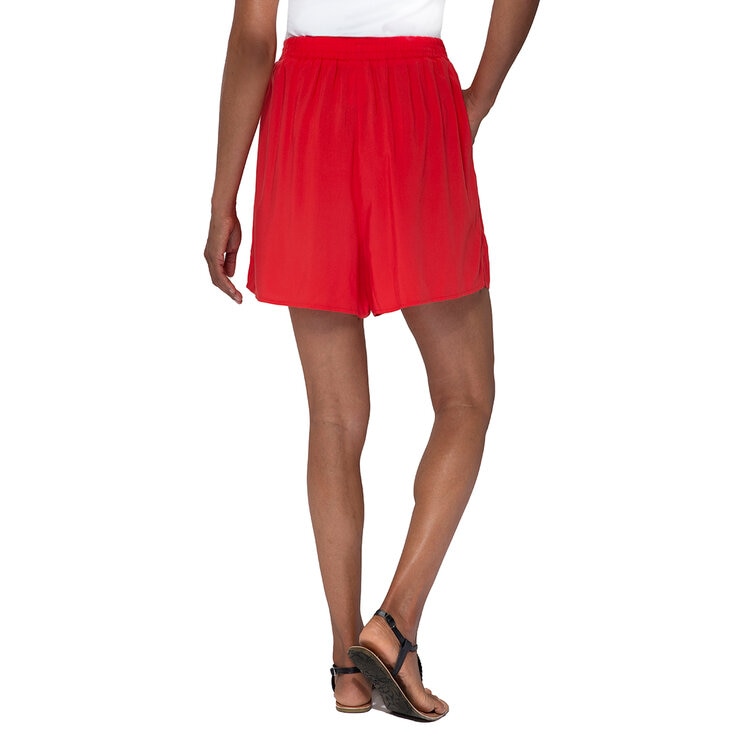 Mario Serrani Italy Shorts para Dama Rojo Chica