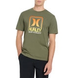 Hurley Playera para Caballero Verde Extra Grande