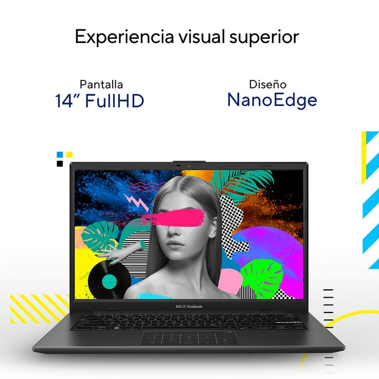 ASUS Vivobook Go 14 Laptop 14" Full HD Intel Core i3 8GB 512GB SSD