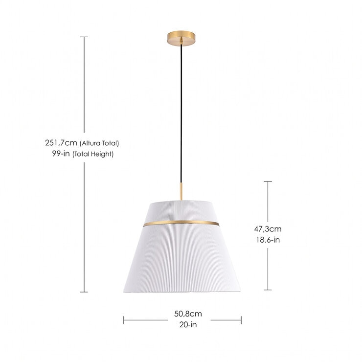 Empire Lighting, Lámpara Colgante Modelo Roma Empire Lighting, Lámpara Colgante Modelo Roma