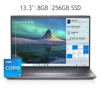 Dell EVO Inspiron Laptop 13" Intel® Core™i5-11300H  8GB 256GB SSD silver