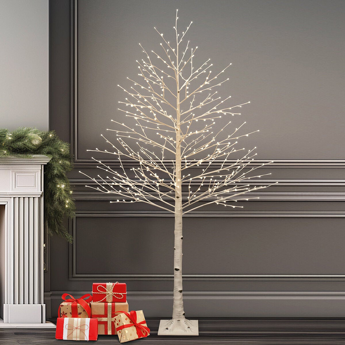 Árbol de Abedul con Luz LED. 2.3m Árbol de Abedul con Luz LED. 2.3m