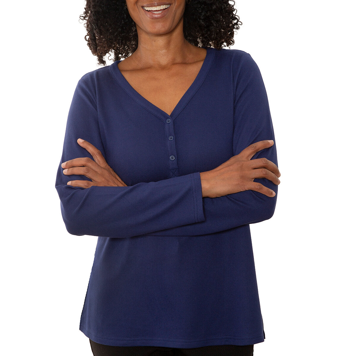 Mario Serrani Blusa para Dama Azul Chica
