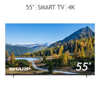 Sharp Pantalla 55" 4K UHD Smart TV