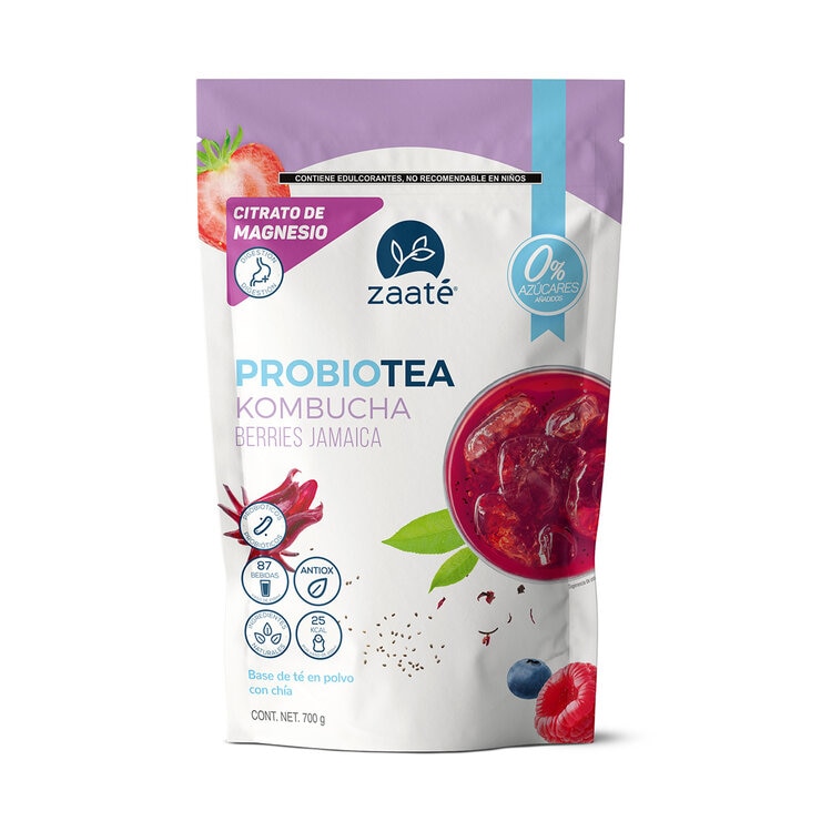 Zaaté Probiotea Kombucha Berries - Jamaica 700 g Zaaté Probiotea Kombucha Berries - Jamaica 700 g