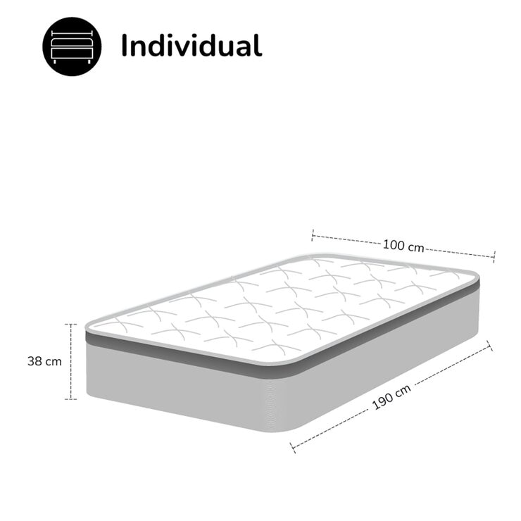 América, Brunel, Colchón Individual