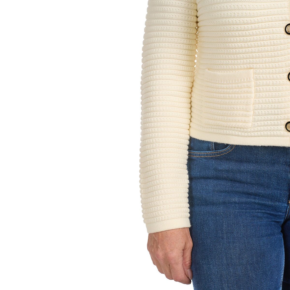 Hilary Radley Suéter para Dama Blanco Grande Hilary Radley Suéter para Dama Blanco Grande