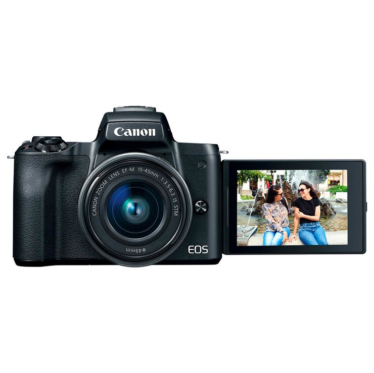 Cámara Canon EOS M50 + EFM 55 Costco México