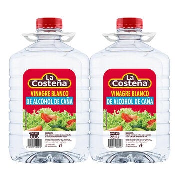 La Costeña Vinagre Blanco 2 pzas de 3.8 L La Costeña Vinagre Blanco 2 pzas de 3.8 L