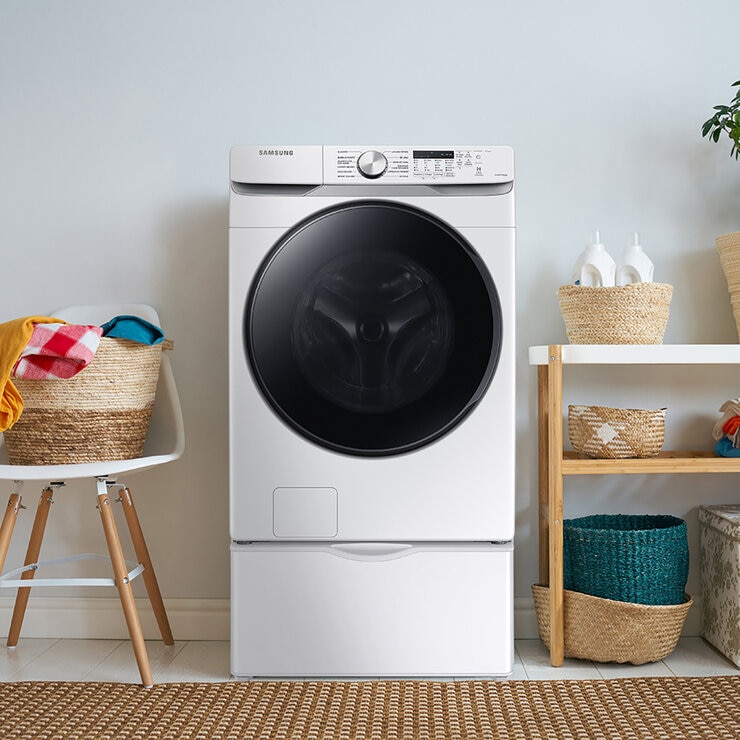 Samsung Lavasecadora Eléctrica 20Kg/12Kg con Pedestal