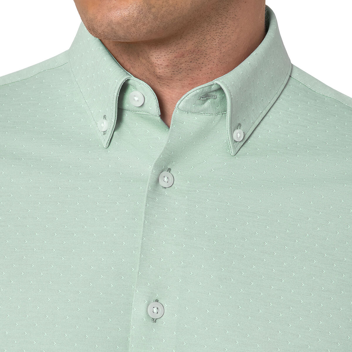 Modern Ambition Camisa para Caballero Verde Chica
