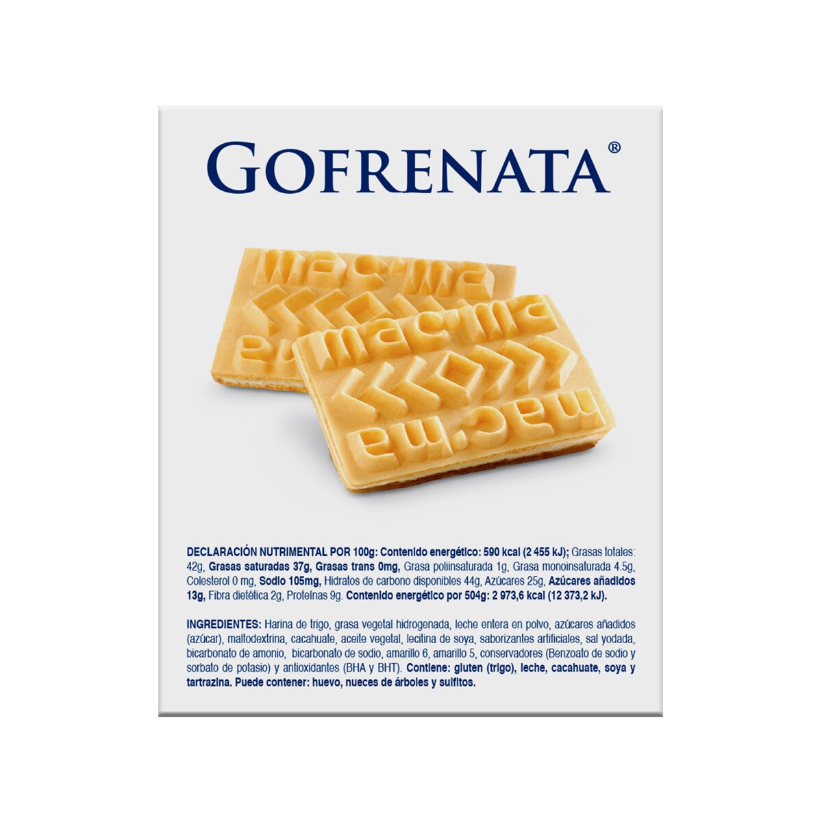 Mac'Ma Surtido de Galletas Gofrenata y Abanicos 28 pzas 882 g