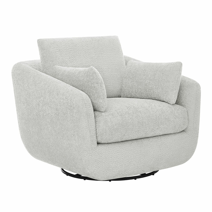 Thomasville, Sillón Giratorio de Tela Thomasville, Sillón Giratorio de Tela