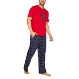 Original Penguin Conjunto Pijama para Caballero rojo mediana
