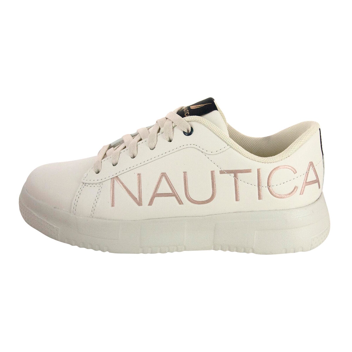 Nautica Tenis Modelo Ulmar Color Beige para Dama en Varias Tallas