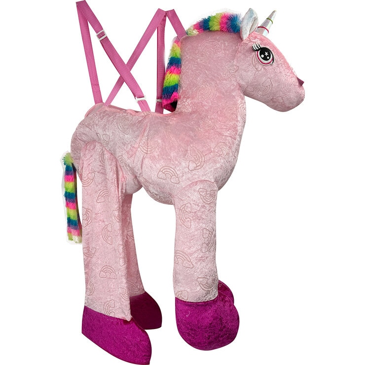 Disfraz Montable o Ride on, Unicornio 4 años