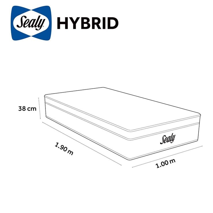 Sealy, Hybrid, Colchón Individual
