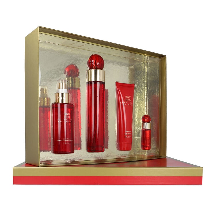 Perry Ellis 360° Red Set 4 pzas