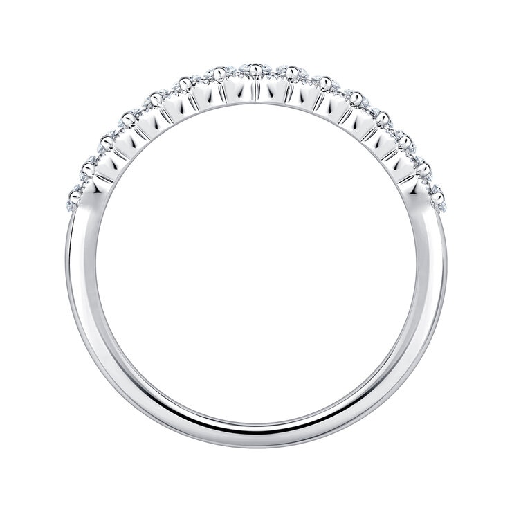Anillo de Diamantes 0.50ctw, Oro Blanco 14K