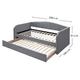 Poundex, Brisa, Sofá Cama Daybed Poundex, Brisa, Sofá Cama Daybed