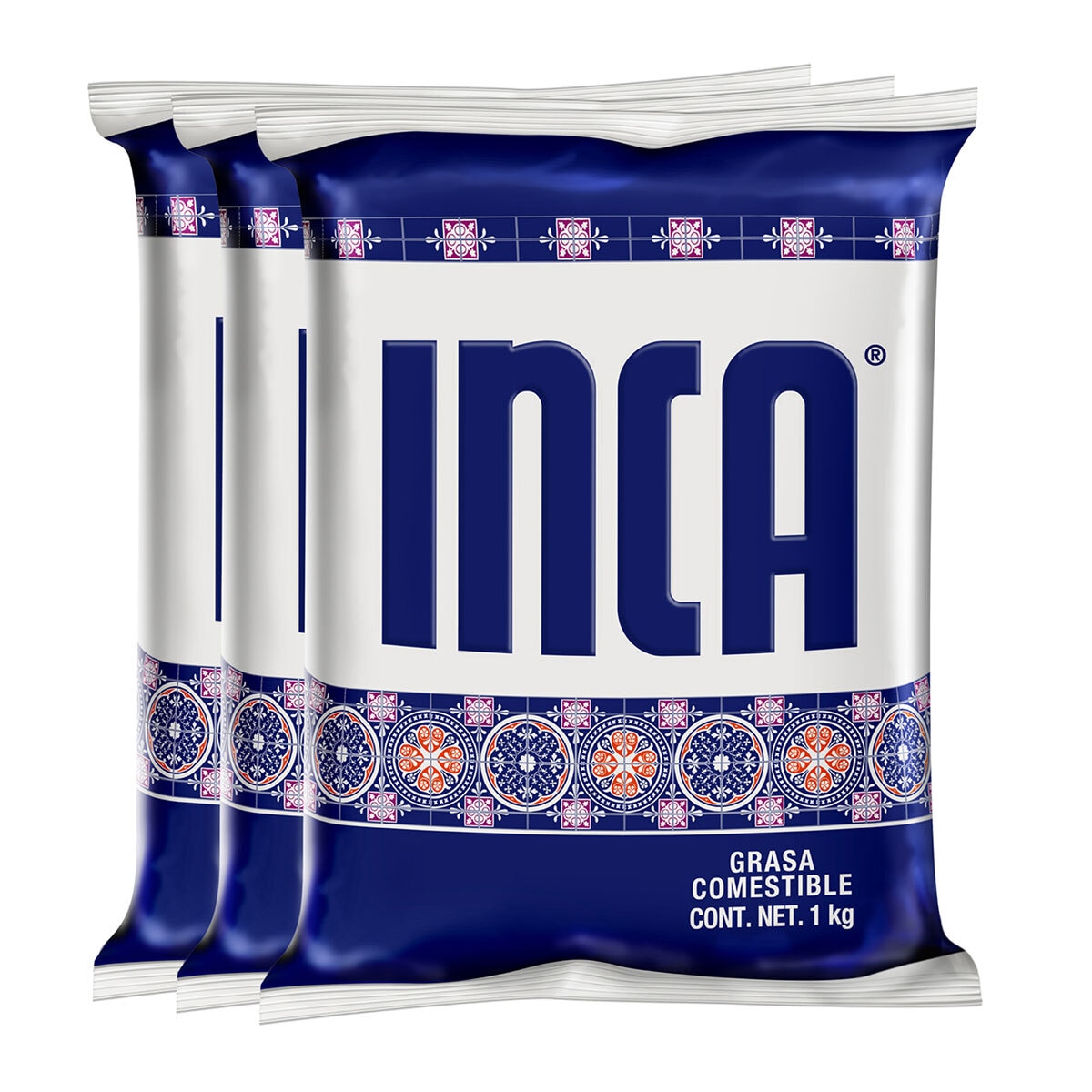 Inca Manteca 3 pzas 1 kg