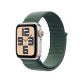 Apple Watch SE 2 (GPS) 40mm Aluminio Blanco Estelar + Correa Deportiva Belcro Verde - Unitalla Apple Watch SE 2 (GPS) 40mm Aluminio Blanco Estelar + Correa Deportiva Belcro Verde - Unitalla