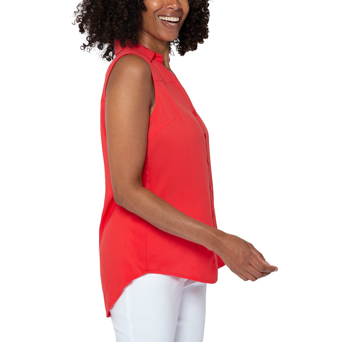 Mario Serrani Italy Blusa para Dama Rojo Mediana