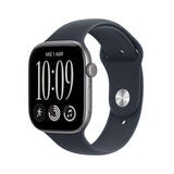 Apple Watch Series 12 (GPS + Celular) 46mm Aluminio Gris Espacial + Correa Deportiva Azul Profundo - Talla S/M Apple Watch Series 12 (GPS + Celular) 46mm Aluminio Gris Espacial + Correa Deportiva Azul Profundo - Talla S/M