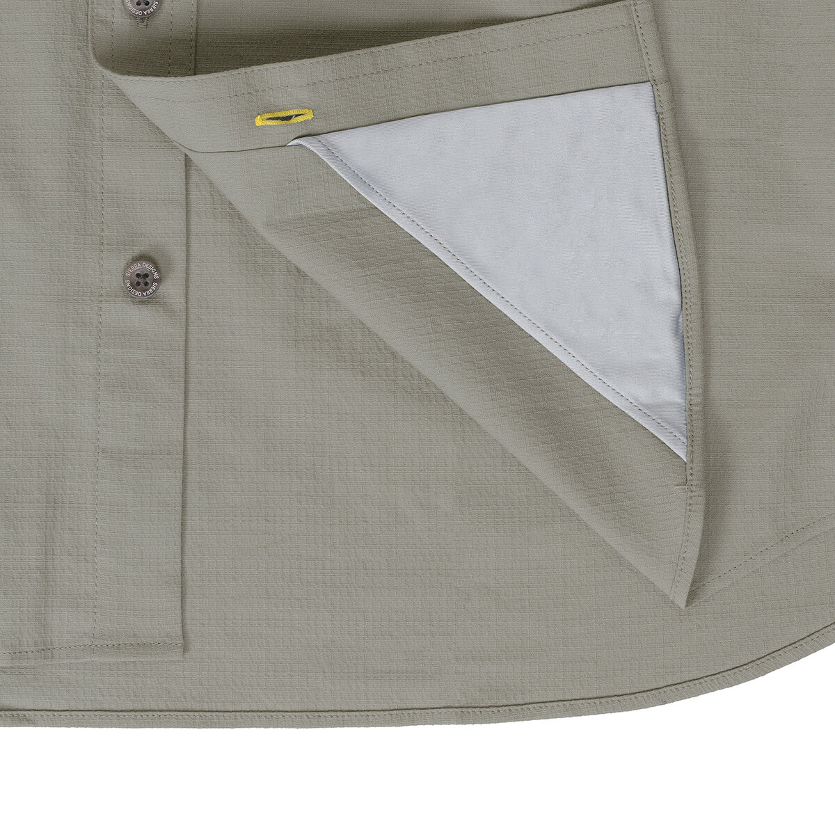 Sierra Designs Camisa para Caballero Café Chica