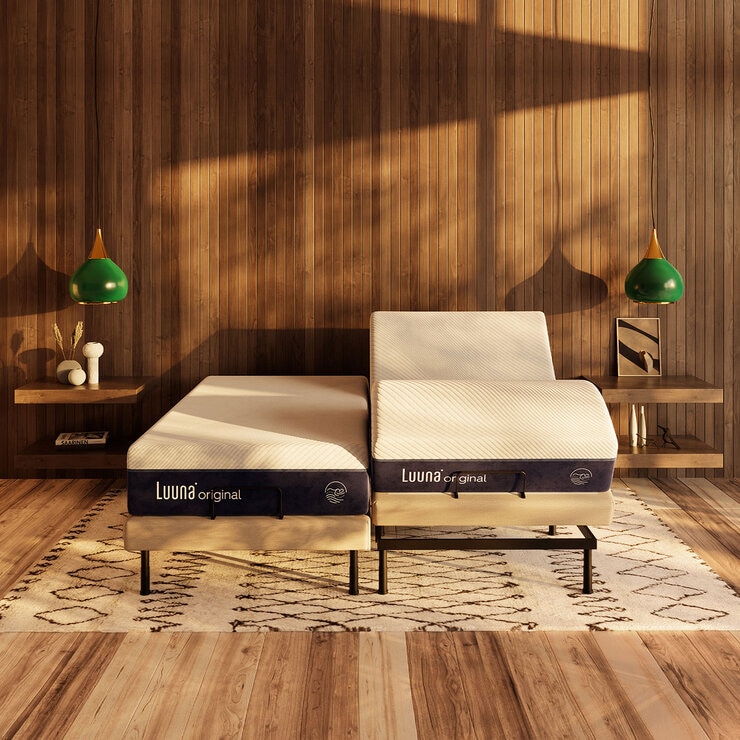 Luuna Base Eléctrica Rise Queen Beige Luuna Base Eléctrica Rise Queen Beige
