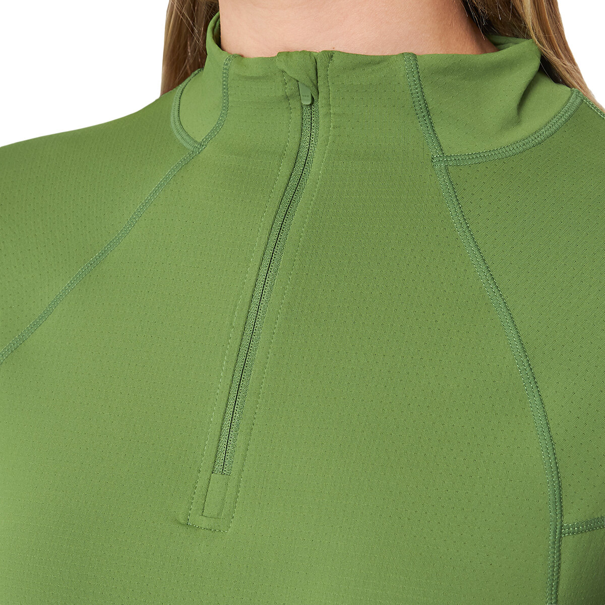Mondetta Sudadera para Dama Verde Extra Grande