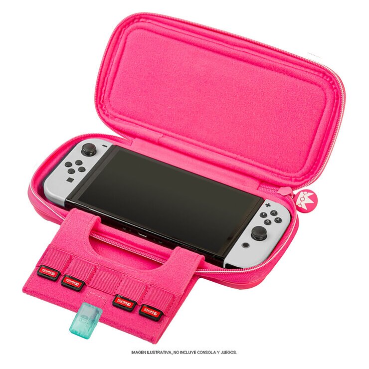Kit Gamer Nintendo Switch - Princesa Peach Kit Gamer Nintendo Switch - Princesa Peach