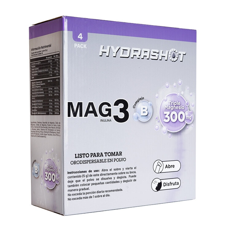 Hydrashot Mag3 60 Sobres Hydrashot Mag3 60 Sobres