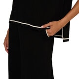 Adrianna Papell Conjunto para Dama Negro Extra Grande