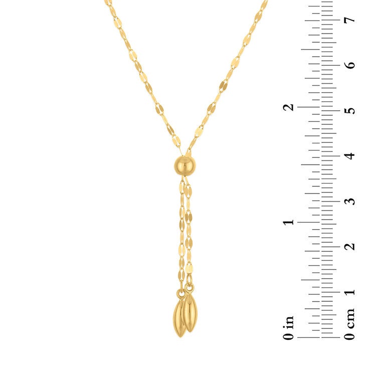 Collar Ajustable de Oro Amarillo 14K Collar Ajustable de Oro Amarillo 14K