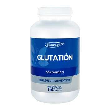 Naturagel Glutatión con Omega 3 160 Cápsulas