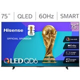 Hisense Pantalla 75" QLED 4K Fire TV