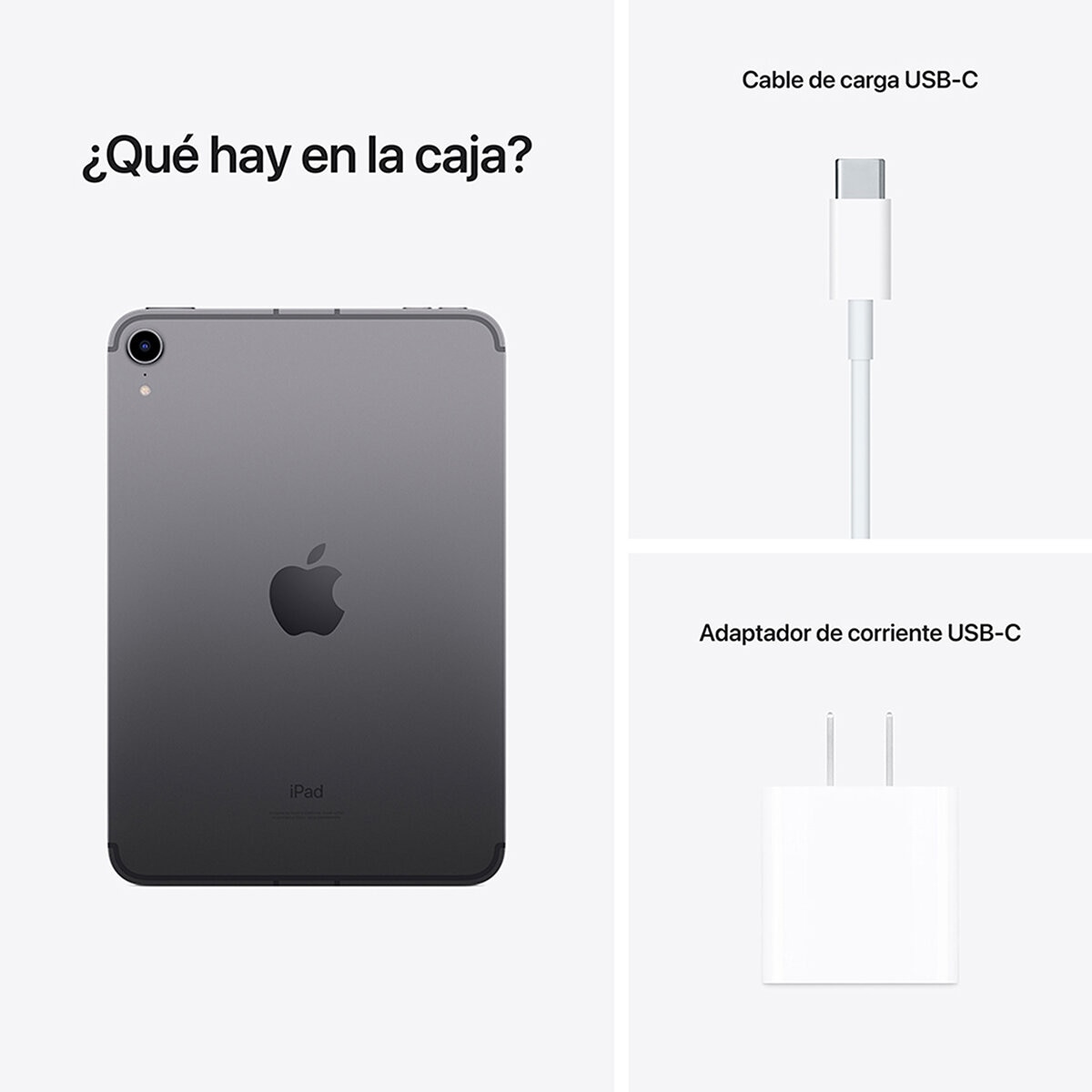 Apple iPad Mini 8.3" WI-FI + Celular 64GB Gris Espacial