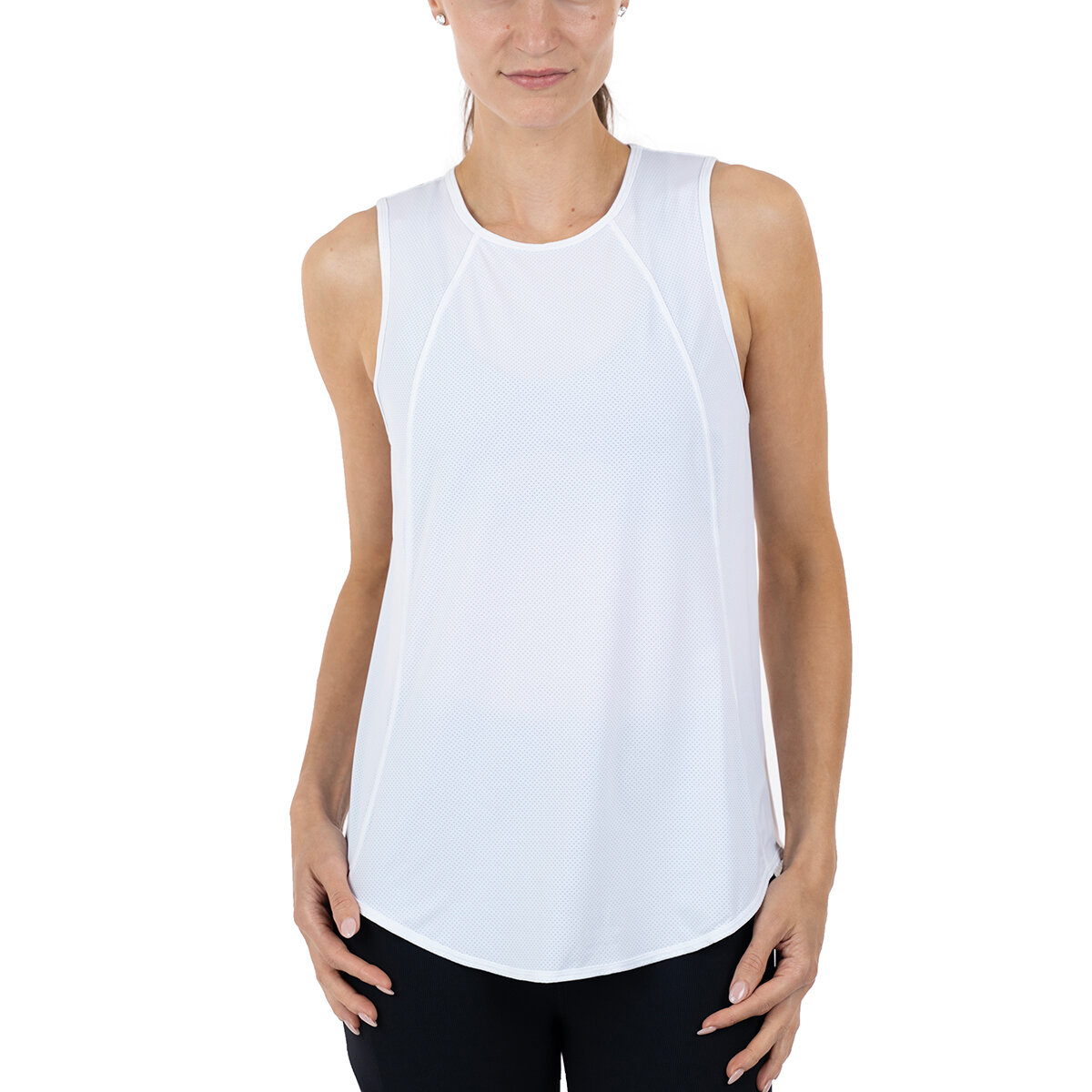 Tuff Apparel Camiseta Deportiva para Dama Blanco Extra Chica