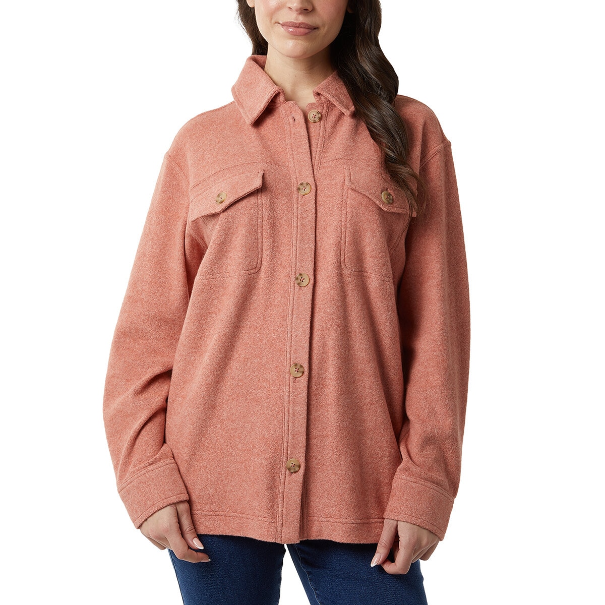 32 Degrees Heat Sobre camisa para Dama Varias Tallas y Colores 32 Degrees Heat Sobre camisa para Dama Varias Tallas y Colores