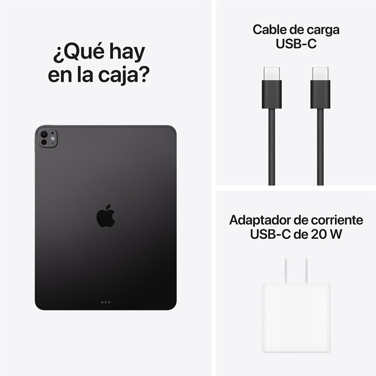 Apple iPad Pro 13" M5 Wi-Fi 256GB Negro Espacial Apple iPad Pro 13" M5 Wi-Fi 256GB Negro Espacial